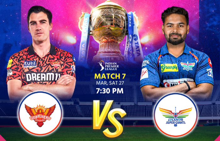 SRH vs LSG - Today IPL Match Times, Stats and Prediction